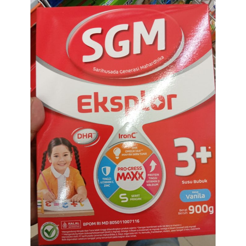 SUSU SGM Eksplor 3+100℅ORI di KIRIM CEPAT