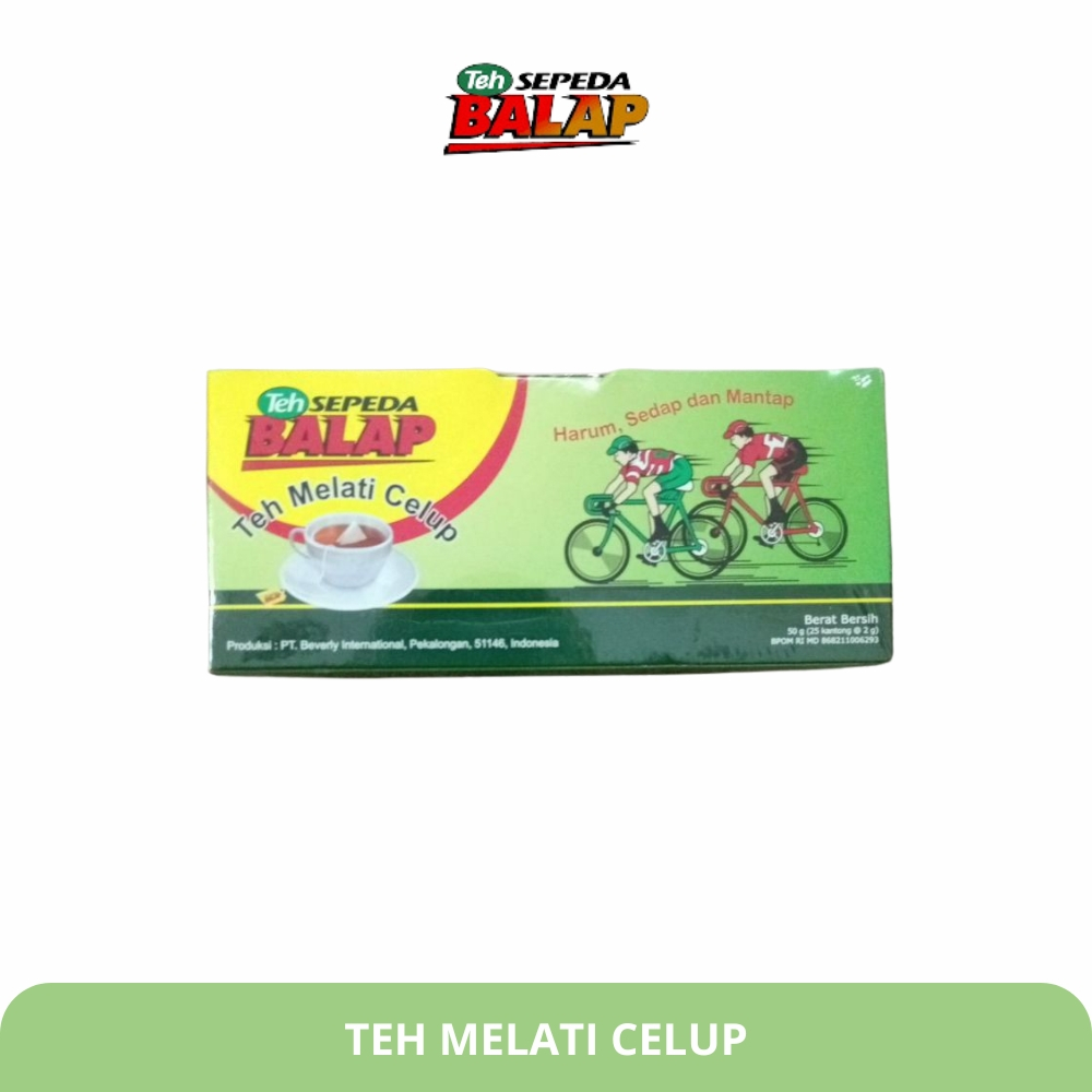 

Sepeda Balap - Teh Melati Celup - 25 Tea Bags