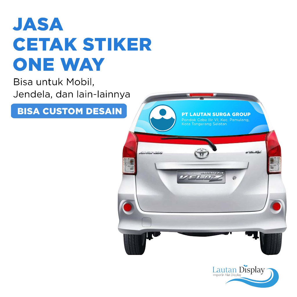 Stiker One Way Kaca Jendela Stiker Mobil Custom Sticker Oneway Kaca Mobil Stiker One way Mirror 1 Me