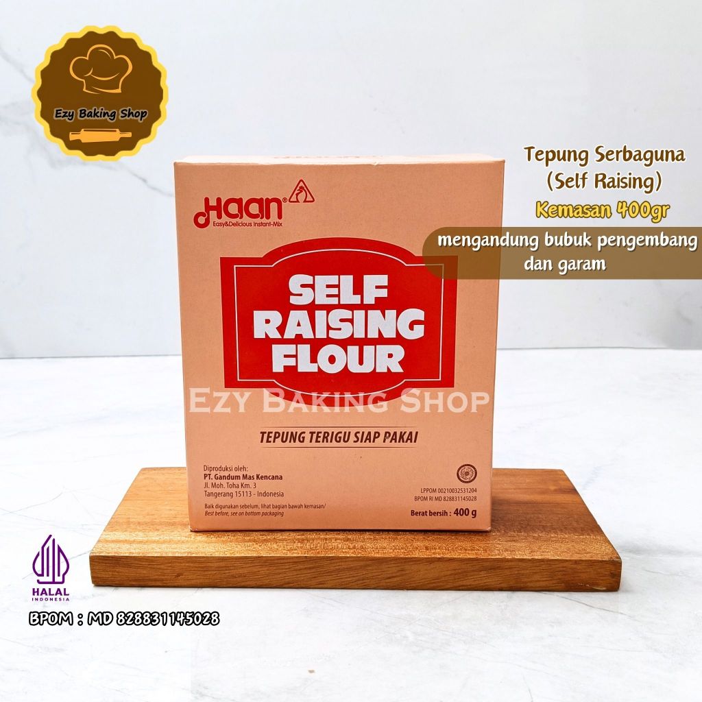 

HAAN Self Raising Flour 400gr