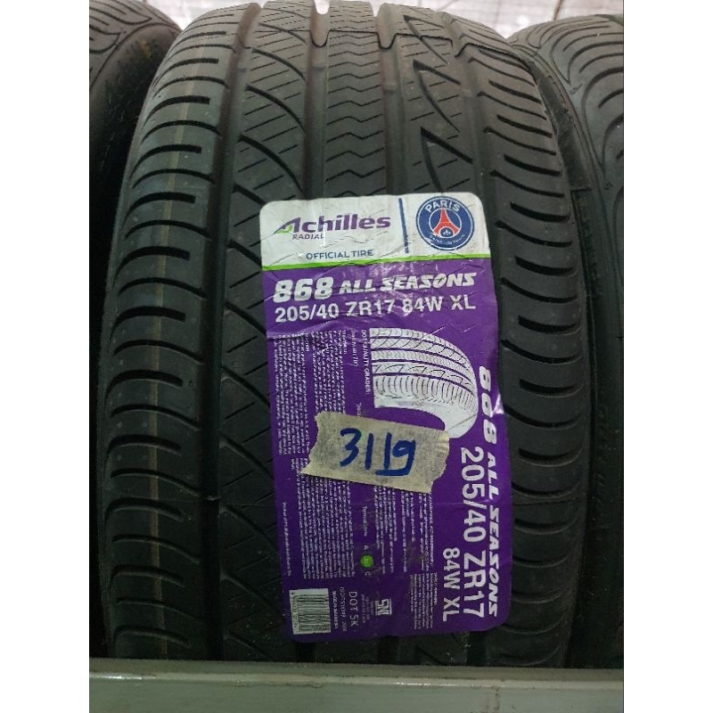 CUCI GUDANG Ban Achilles 205/40/R17 All Seasons 868 (2019-2021)