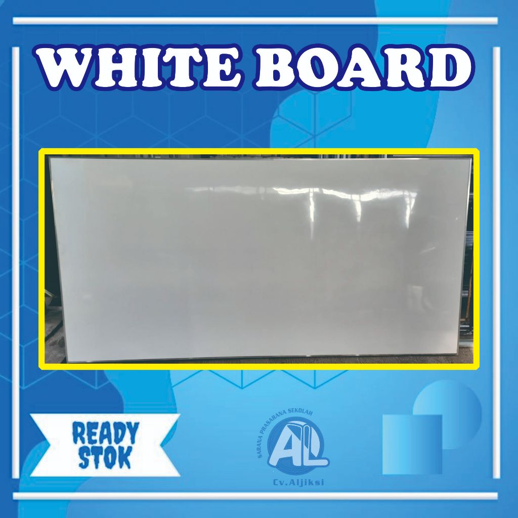 

WHITE BOARD / PAPAN TULIS JUMBO BESAR LIST ALUMINIUM