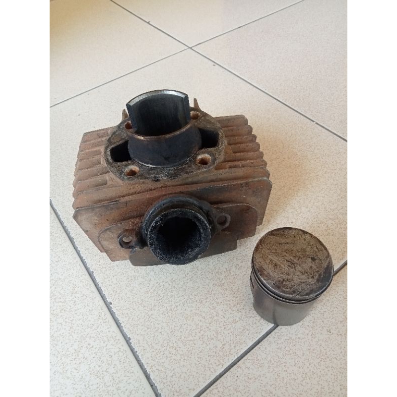 Boring set piston Bureng set seher Suzuki A 100 Original OS 25