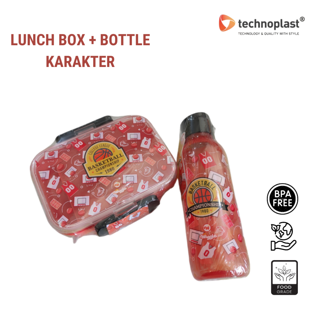 TECHNOPLAST LUNCH BOX KARAKTER SET