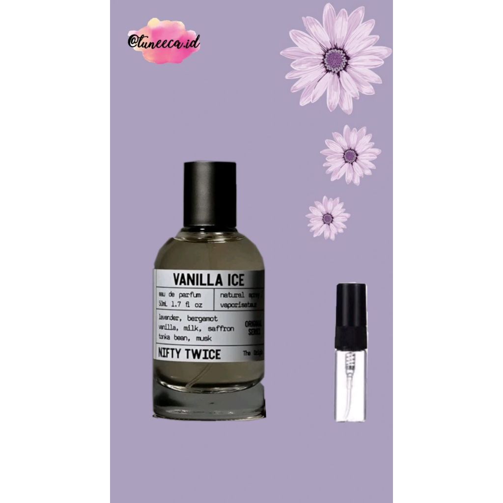 Decant Nifty Twice  – Vanilla Ice Eau De Parfum  (Share in Bottle)