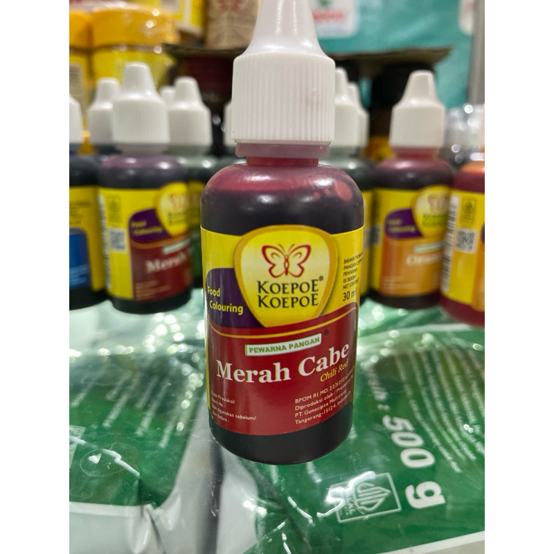 

[KOEPOE-KOEPOE] Pewarna Merah Cabe 30ml