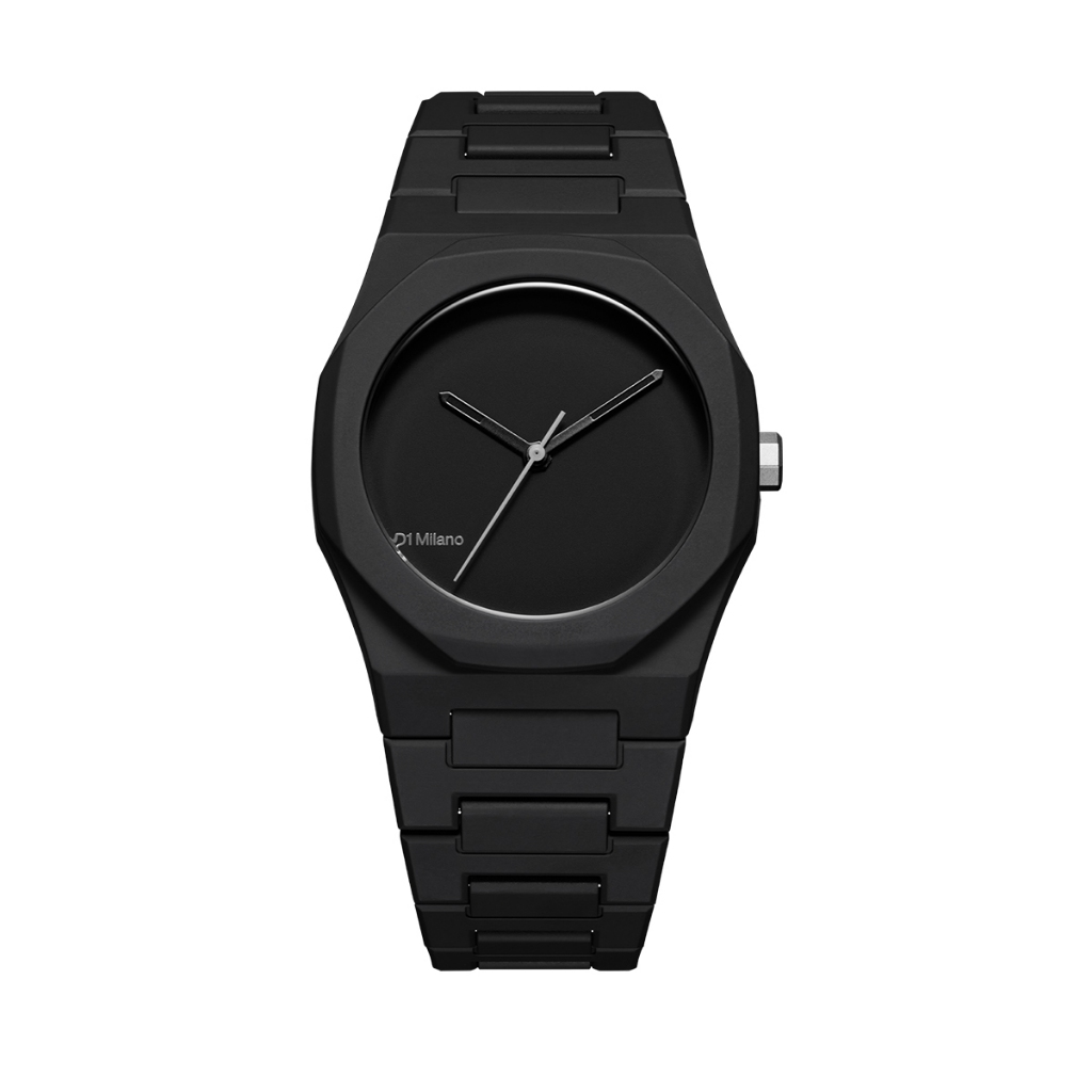 Jam Tangan D1 Milano Polycarbon Black-01 37mm D1-PCBU07