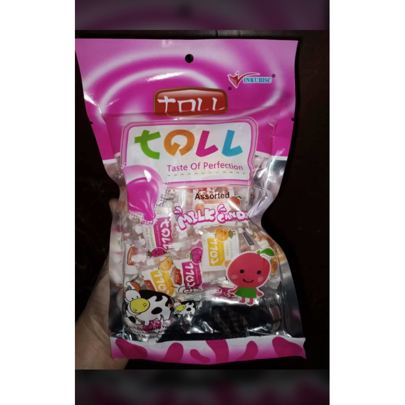

TOLL milk candy - permen susu - 120gr