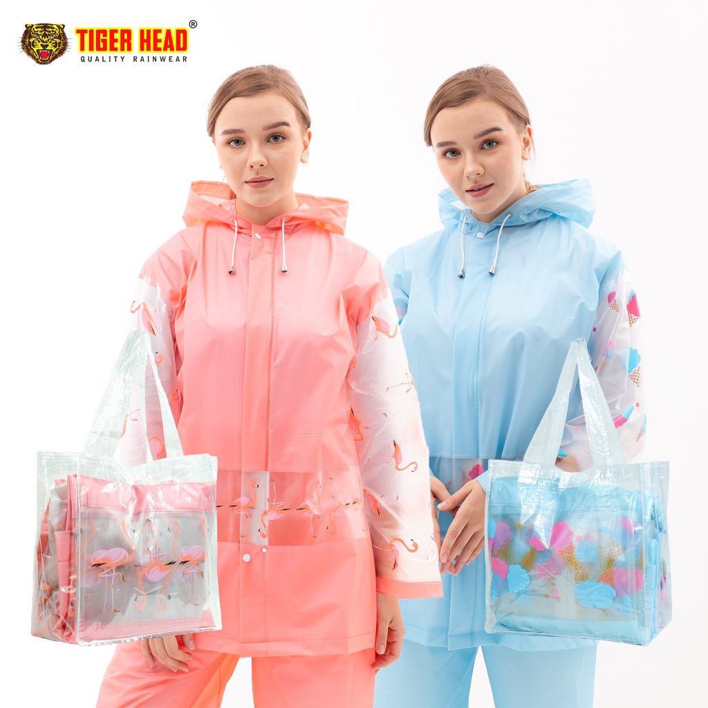 TERLARIS Jas Hujan Setelan Jasmine 70003- Tiger Head