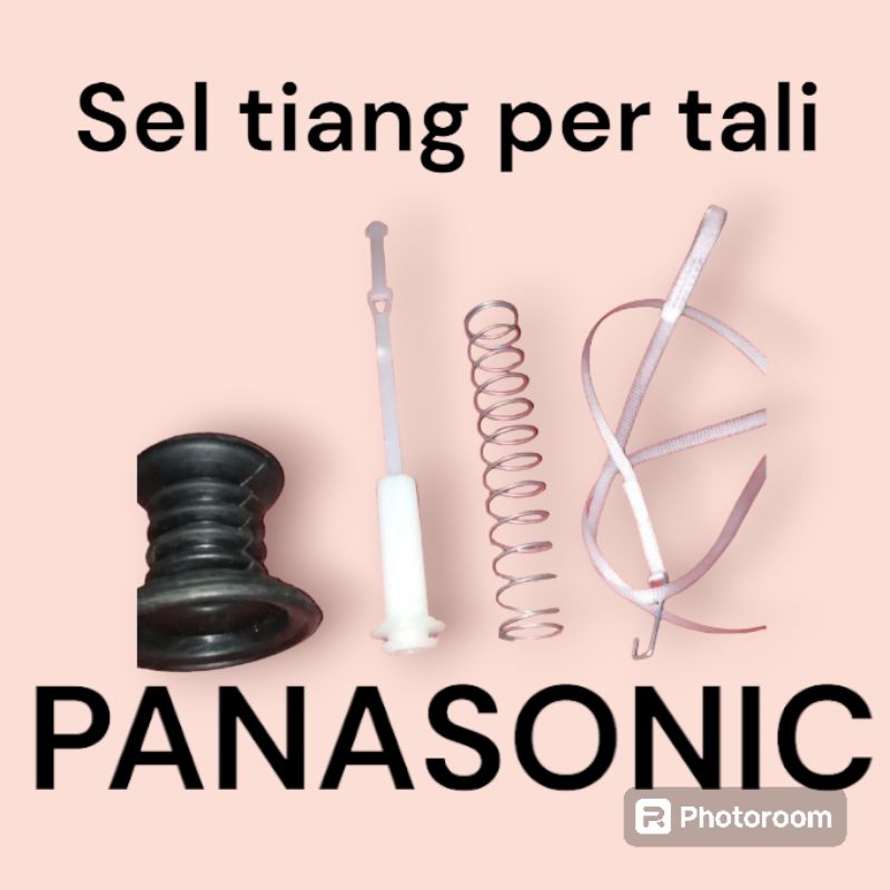 sil Sel+per+tali tiang PEMBUANGAN MESINCUCI 2TABUNG PANASONic