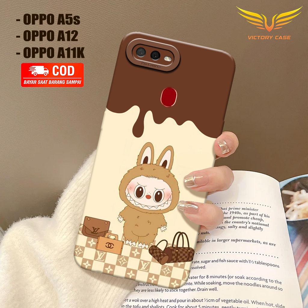 New Labubu Case - Softcase Oppo A5s / A12 / A11k - Terbaru - Case Hp Oppo A5s / A12 / A11k - Casing 