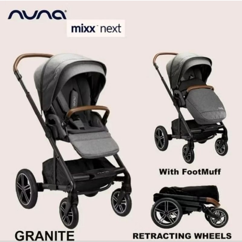 Stroller Nuna Mixx Next Reversible Seat Bisa Lipat / Kereta Dorong Bayi Nuna Mixx Next