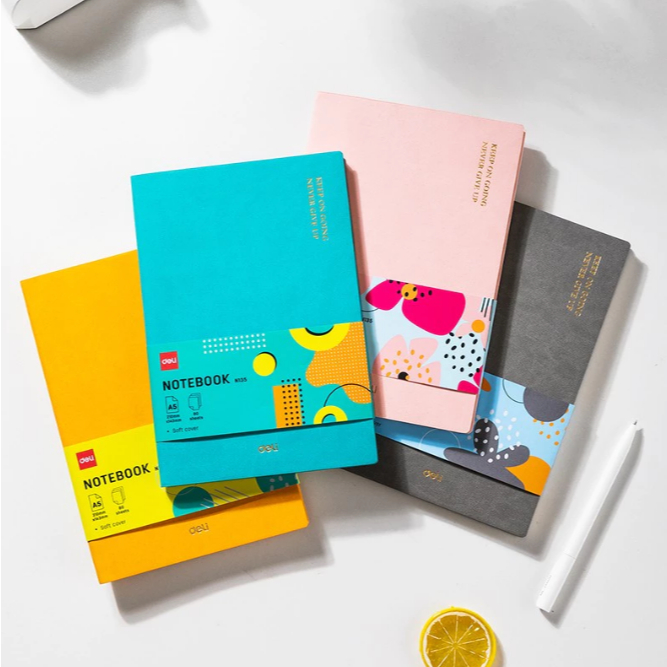 

BOBOMART Deli Buku Catatan Notebook A5 80 Halaman N135L