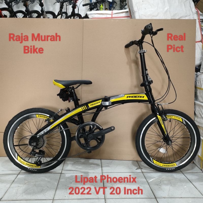 Sepeda Lipat Phoenix 2022 VT 20 Inch Sepeda Lipat 20 Inch Phoenix 2022 VT