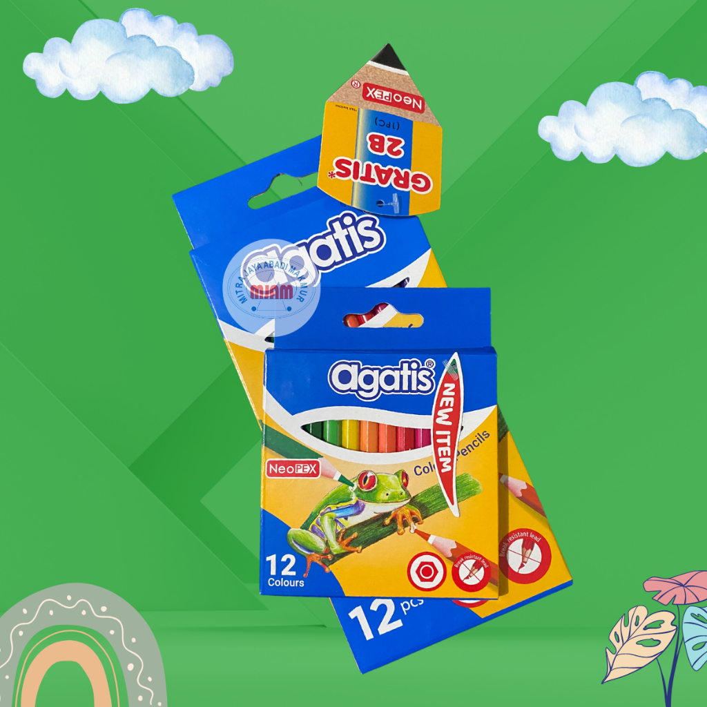 

PENSIL WARNA//PENSIL WARNA MERK AGATIS