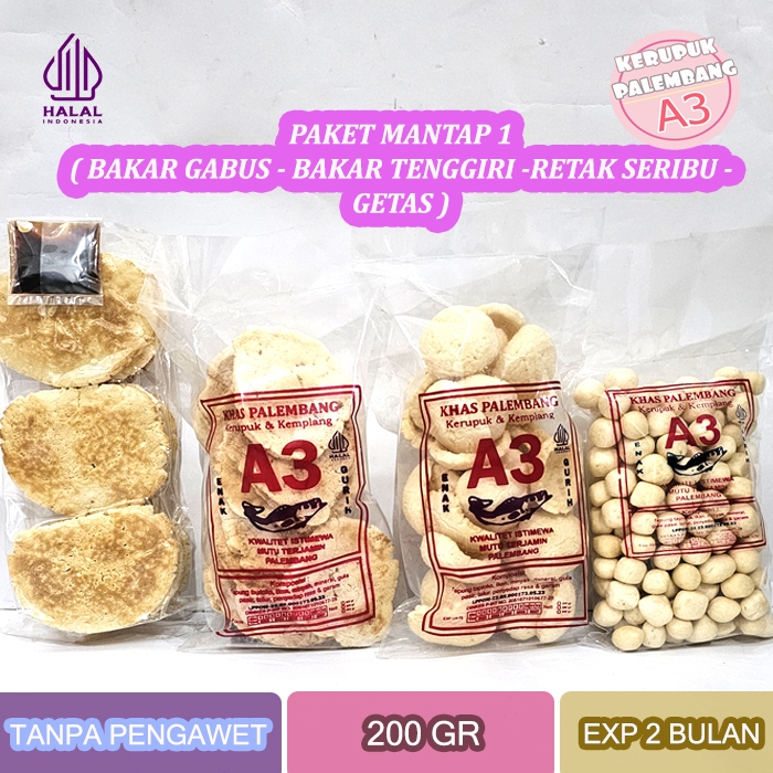

PAKET MANTAP 1 BAKAR GABUS LONJONG BAKAR TENGGIRI RETAK SERIBU GETAS SUPER 800GR