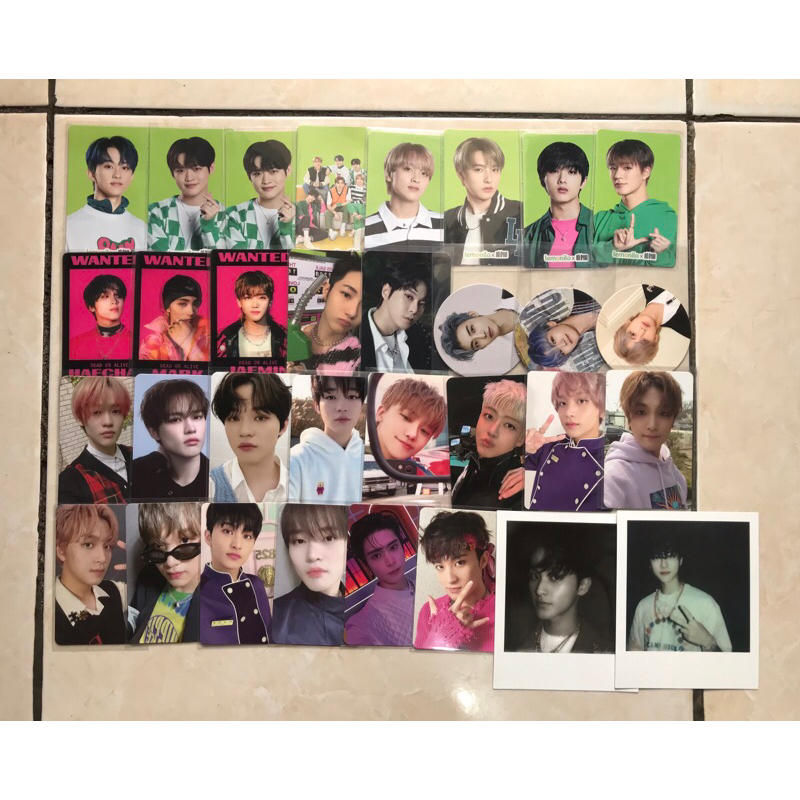 [Ready Stock] Photocard Pc Official Jaehyun Chenle Jaemin Doyoung Mark Jeno Haechan Renjun Jisung FC