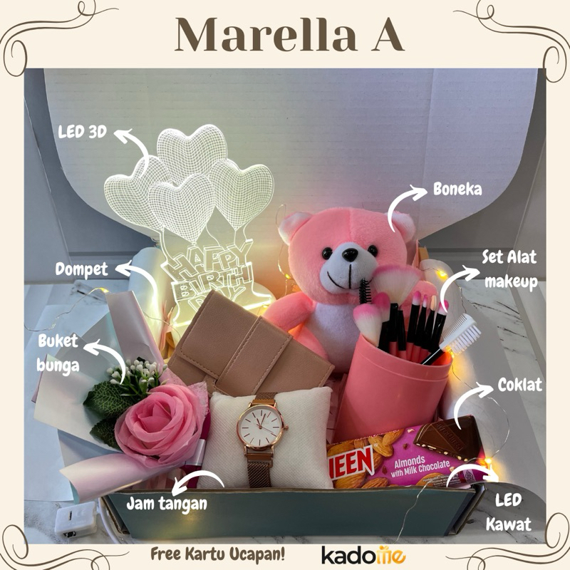 

HAMPERS ULANG TAHUN CEWEK HADIAH WISUDA ANNIVERSARY KADO BONEKA CEWEK HAMPERS WANITA