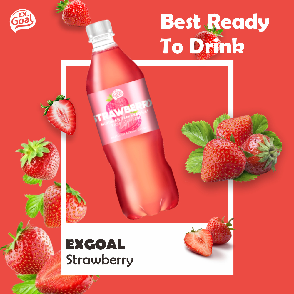 

Exgoal Ready to Drink Strawberry 390 ml