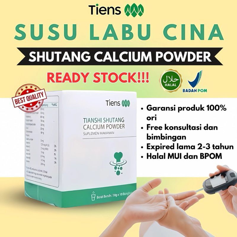 

TIANSHI SUSU LABU CHINA-SUSU SHUTANG CALSIUM POWDER 100% ORIGININAL TIANSHI