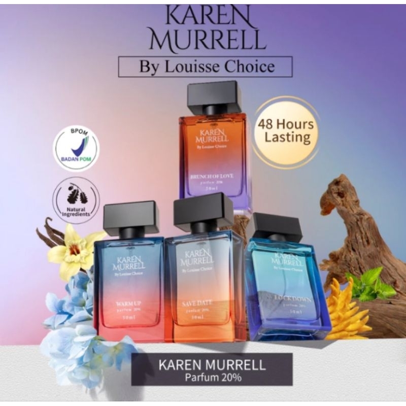 LOUISSE CHOICE KAREN MURRELL-Parfum 20%  50ml 48 Hours Lasting