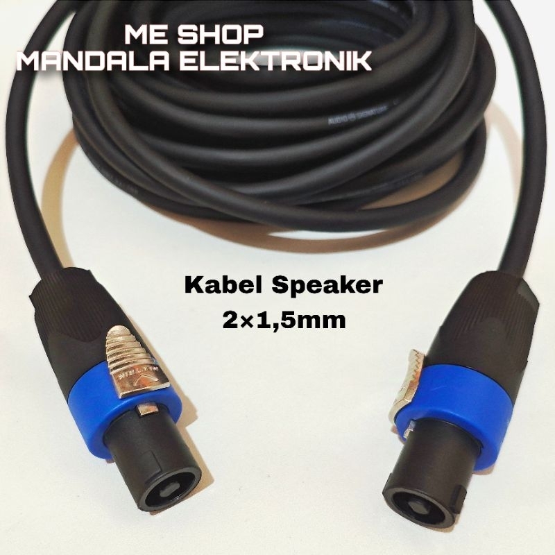 kabel speaker audio jack spikon to spikon Berkualitas
