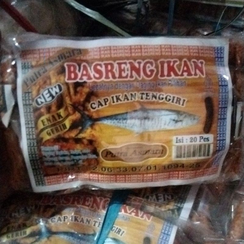 

Basreng Ikan Tengiri Putra Asmara, isi 20