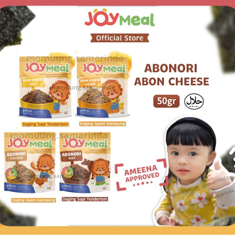 

JoyMeal AboNori CHICKEN Original 50 gr | AboNori BEEF Original | ABON CHEESE CHICKEN Original | ABON CHEESE BEEF | Perpaduan Abon dan Nori dengan Daging Ayam Kampung dan Daging Sapi Tenderloin dengan Australian Cheddar Cheese | JoyMeal Samarinda