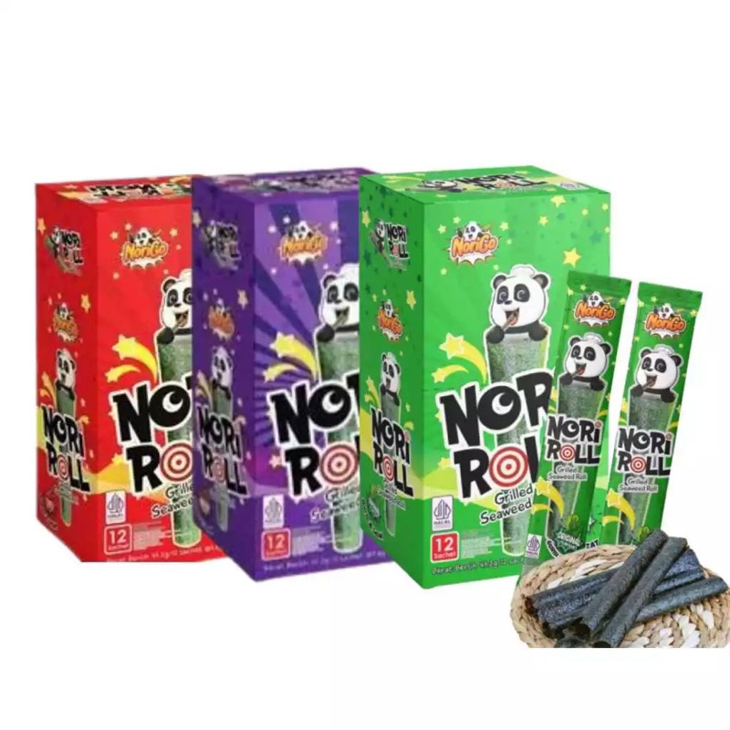 

NORI ROLL Grilled Seaweed roll 1 box 12 pcs