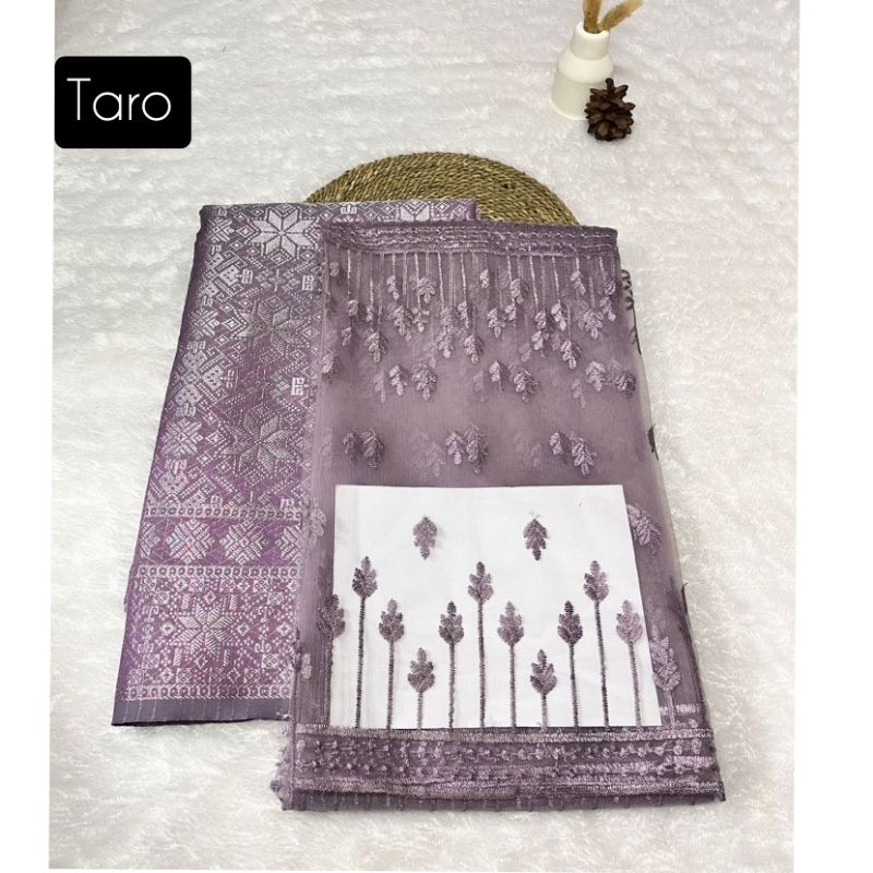 Kain Bridesmaid Paket / Paket Bridesmaid Dress (Brokat Tile + Songket ) / Kain Bridesmaid / Seragam 