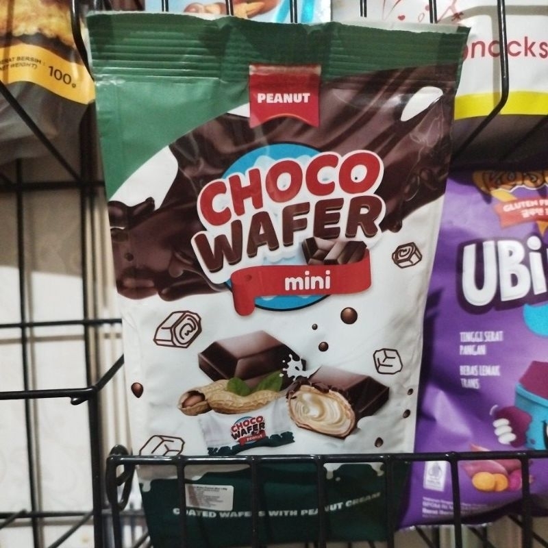 

Choco mini wafer peanut 140g