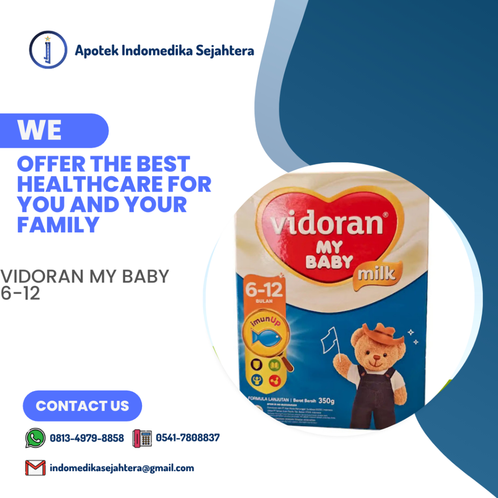 VIDORAN MY BABY 6-12 BULAN/ SUSU FORMULA