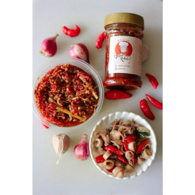 

Sambel Cumi Asin Pedas - 150 ML