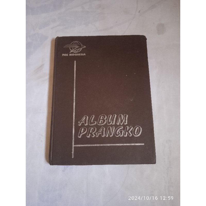 

buku original album prangko pos Indonesia
