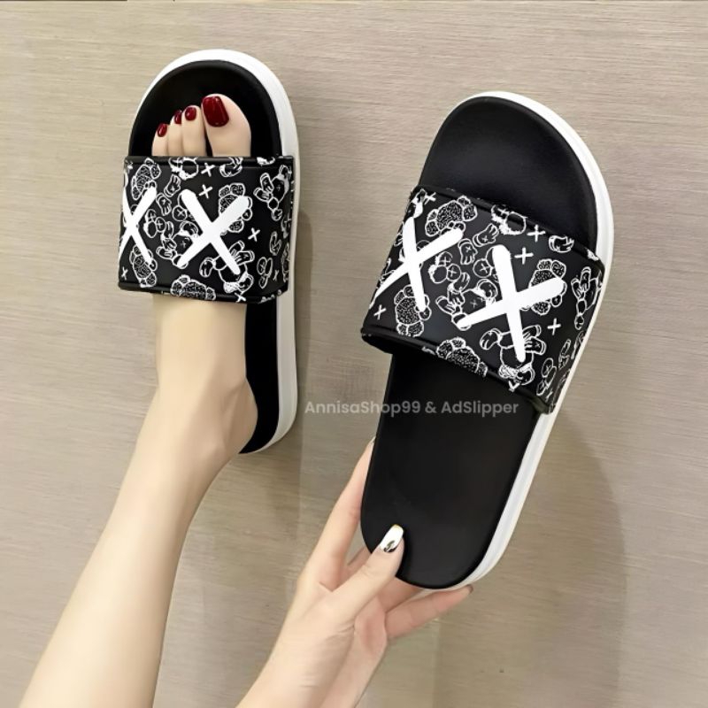 Promo Sandal Pria Wanita Dewasa/Sandal Distro casual