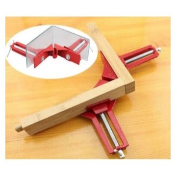 Klem Clamp Kayu Penyiku Siku Sudut Mitre Corner Right Angle 90 Derajat / klem mitre / clamp corner /