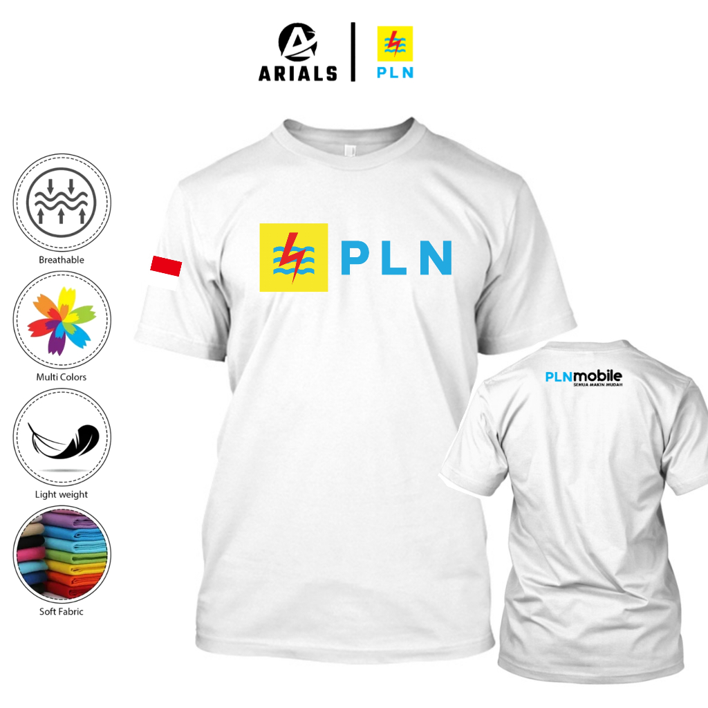 Arials Kaos Baju PLN Mobile Indonesia
