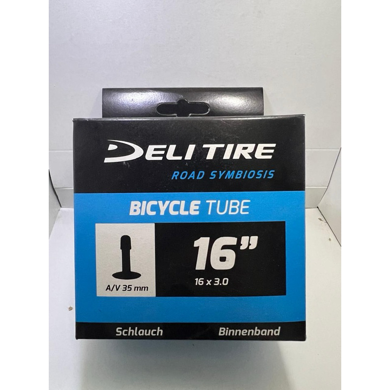 BAN DALAM SEPEDA 16 X 3.0 AV 35mm DELI TIRE