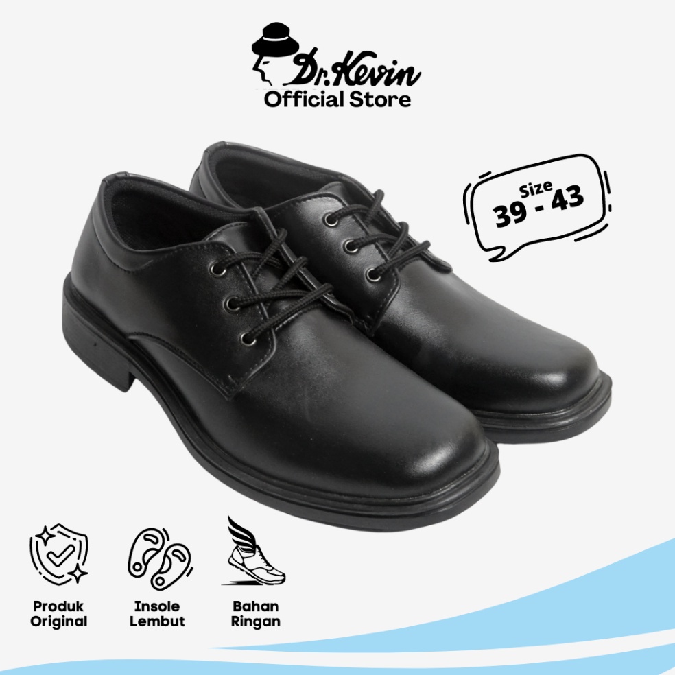 Menarik Dr Kevin Sepatu Pantofel Pria Men Dress  Business Formal Shoes 83127