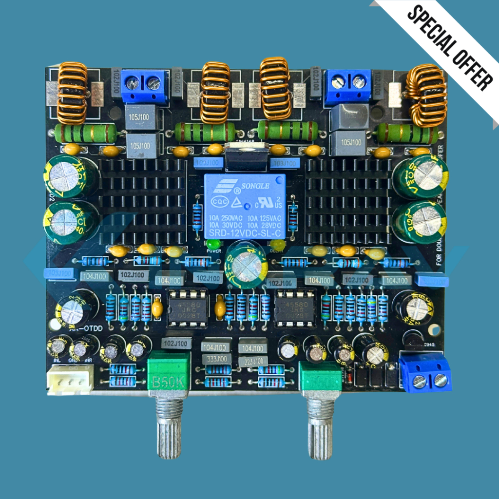 KIT Subwoofer TPA3116D2 Double Chip 2x150Watt