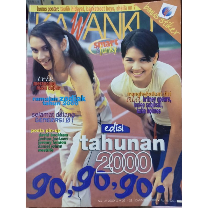 (PRELOVED) MAJALAH KAWANKU EDISI TAHUNAN 2000