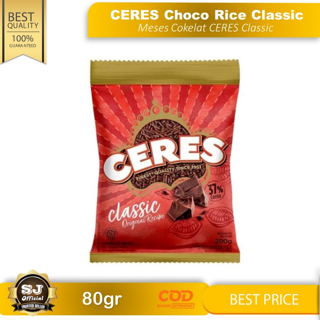 

MESES CERES CLASSIC 80gr - Ceres Hagelslag Cokelat Meises