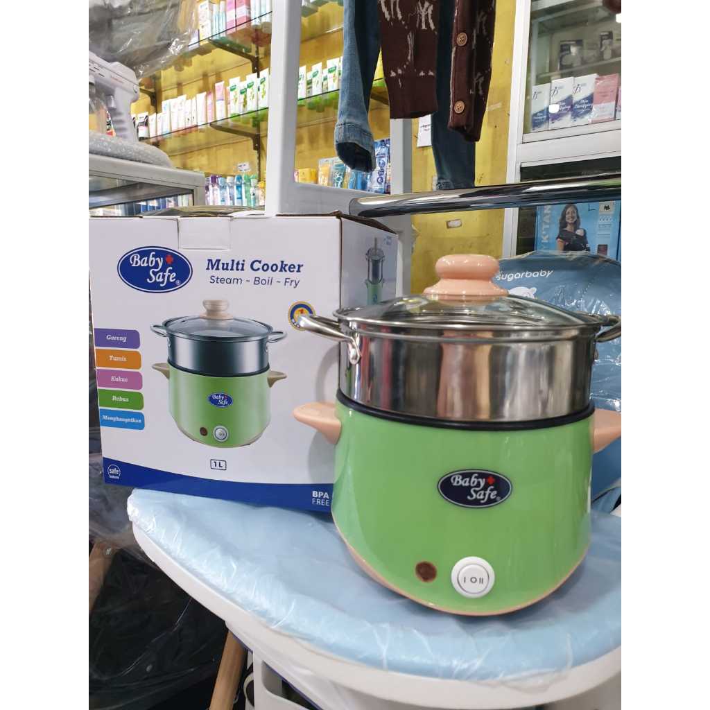 BabySafe Alat Masak Serbaguna / Alat Masak Travellin / Alat Memasak MPASI  -Moshikidds-