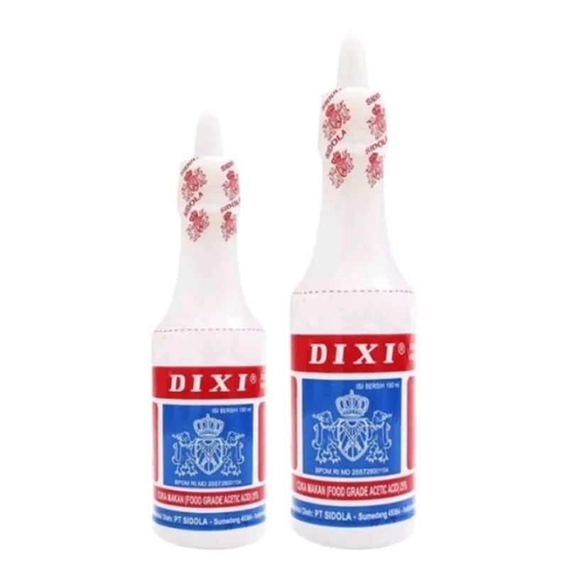 

dixi cuka makanan food grade 150ml 650ml