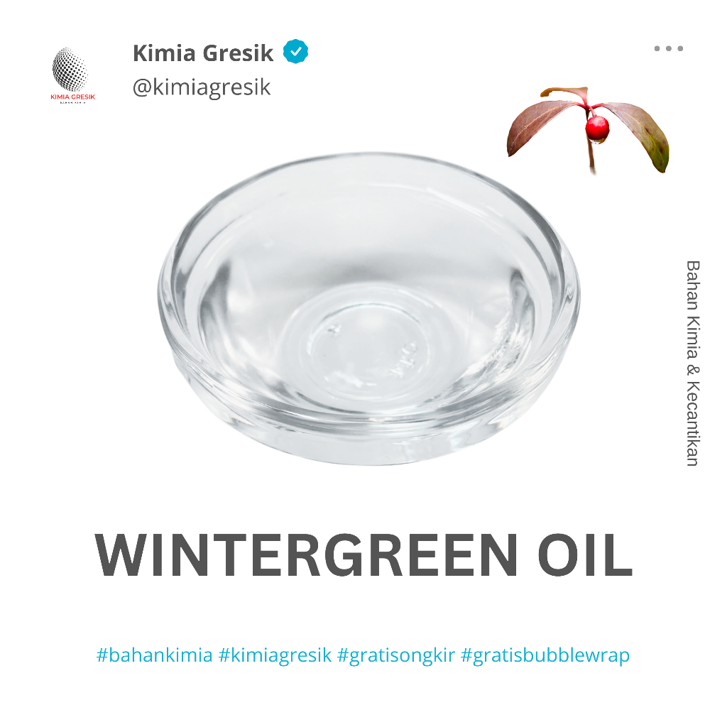 WinterGreen Oil Minyak Gandapura Minyak Hot Pijat 100 ml