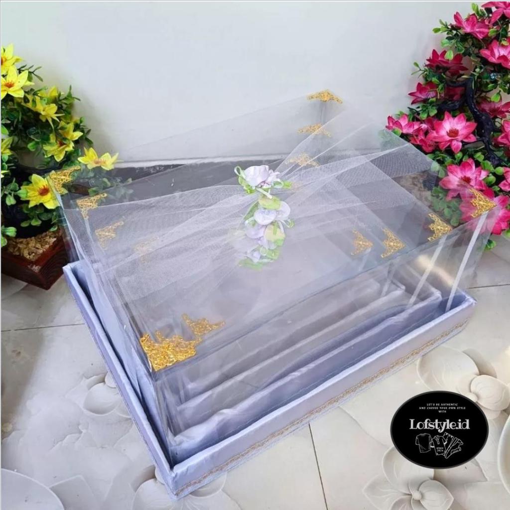 

Box Mika Seserahan Satu Set Isi 4 Kotak Hantaran Ukuran S M L XL Full Hiasan Mudah Pemasangan | ify001