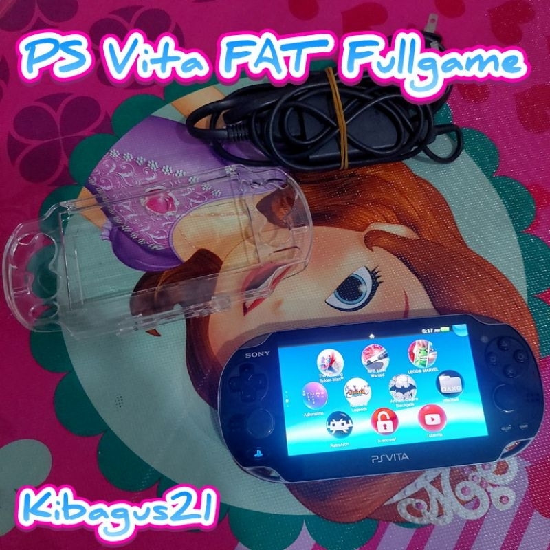 PS Vita FAT Fullgames 64GB Mulus Like New