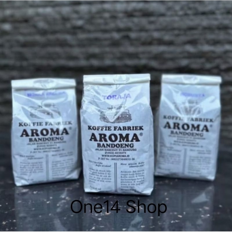 

Koffie Fabriek AROMA Bandoeng 250gr dan 500gr