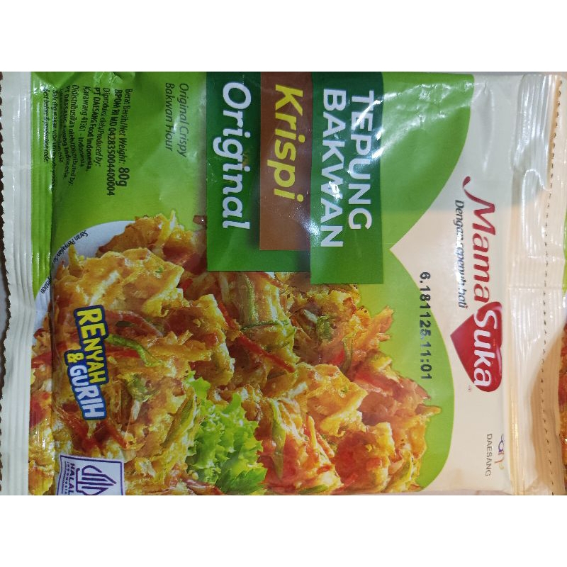 

Mamasuka Tepung Bakwan Krispi Original 80 gr