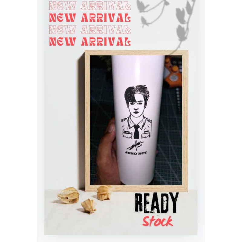 TUMBLER LED JENO NCT ((FREE DESIGN)